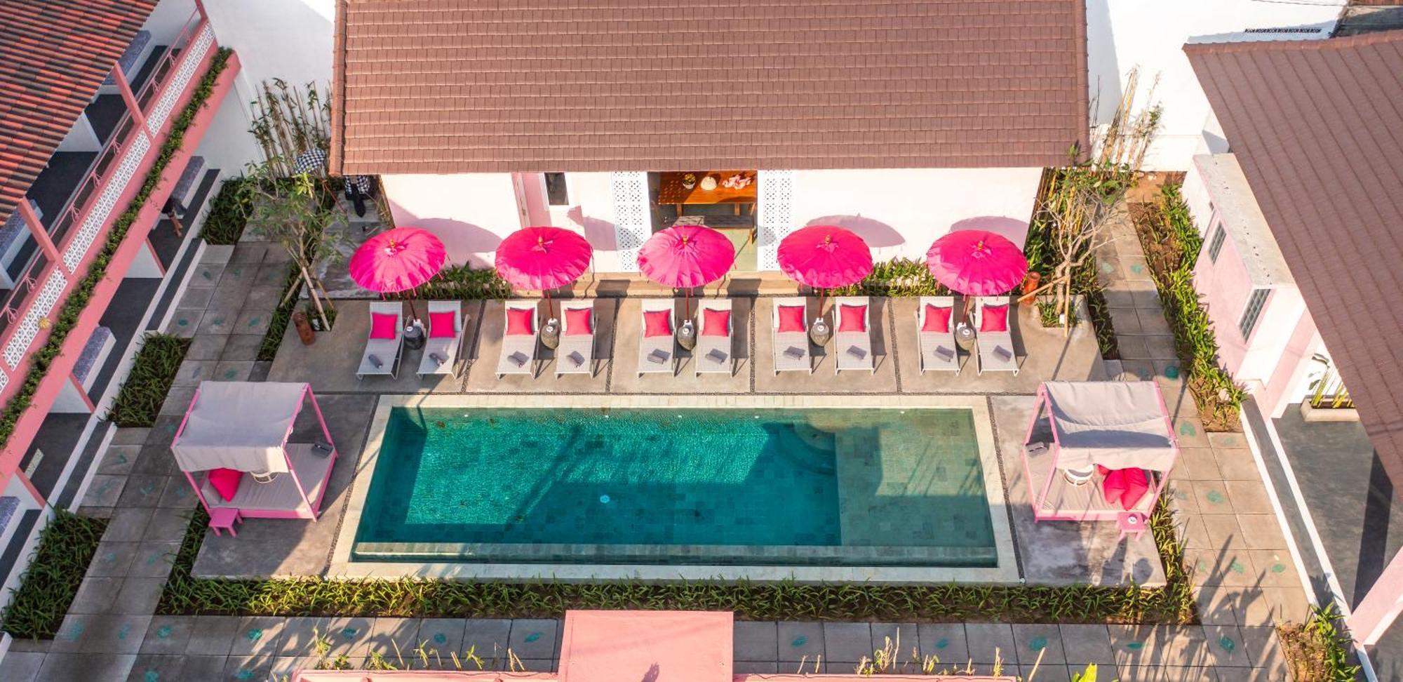 مبيت وإفطار جيمباران Pinkprivate Balangan - For Cool Adults Only المظهر الخارجي الصورة