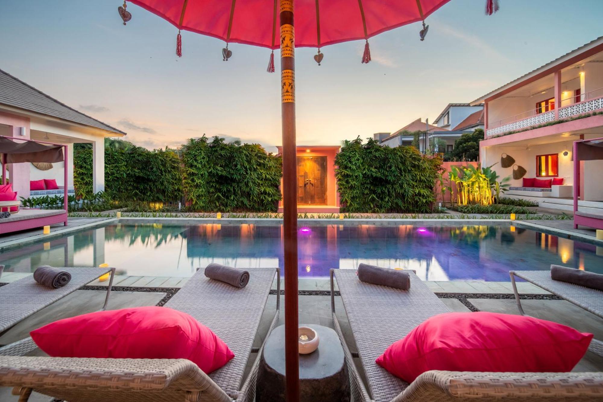 مبيت وإفطار جيمباران Pinkprivate Balangan - For Cool Adults Only المظهر الخارجي الصورة